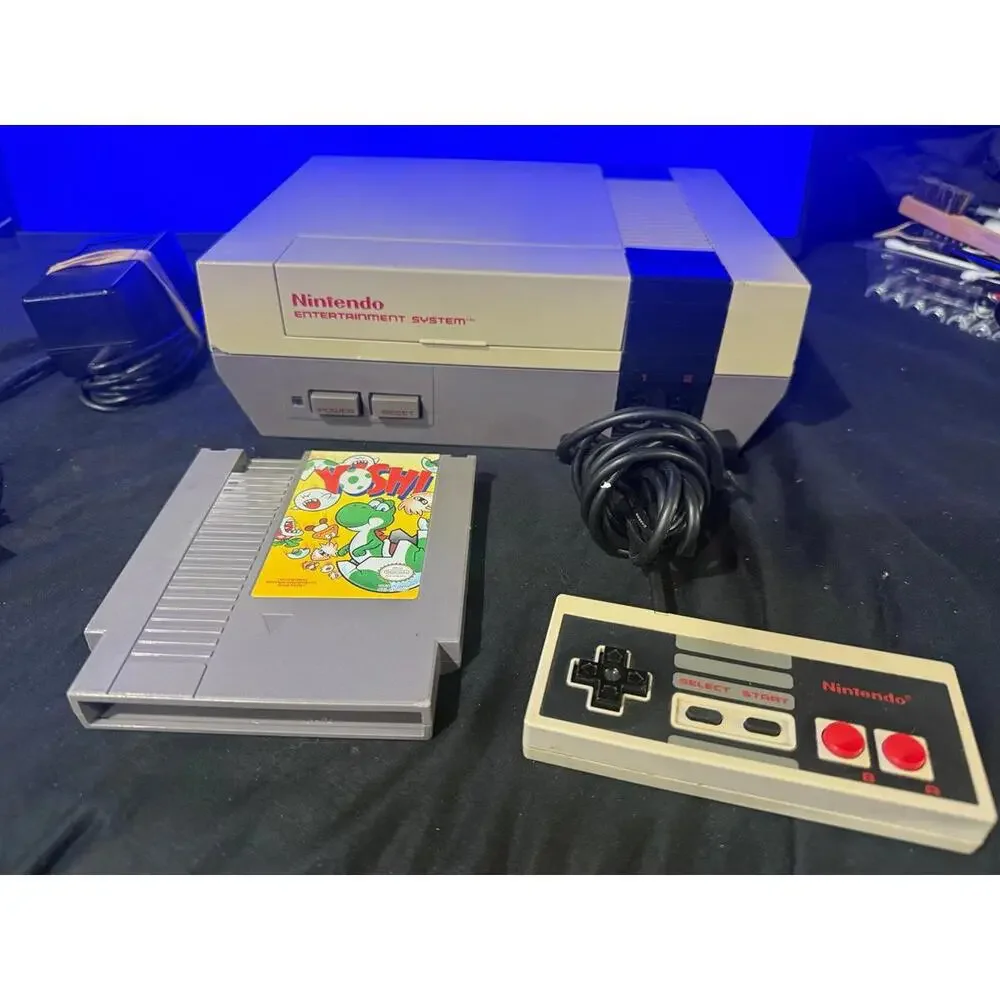 Nintendo NES Bundle W/ Yoshi Game